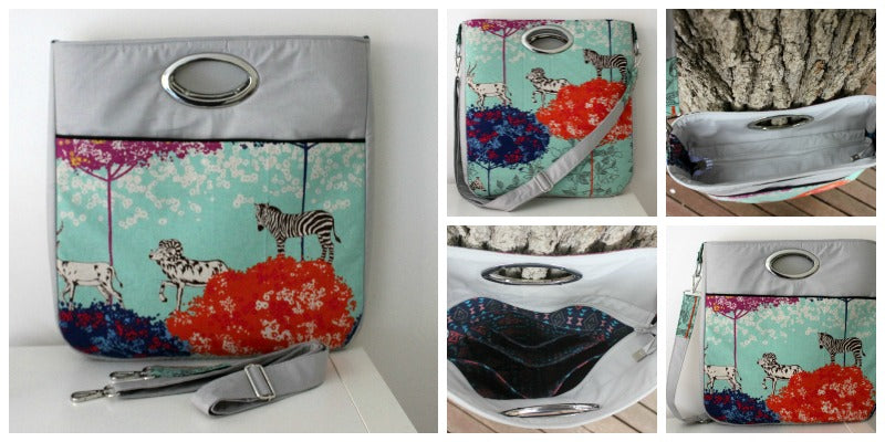 Sewing pattern Window Shopper tote 