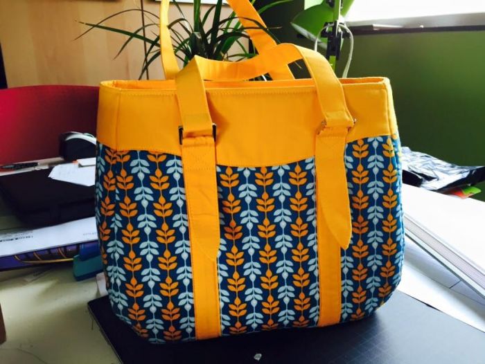 Evelyn Handbag & Market Tote Sewing Pattern front view