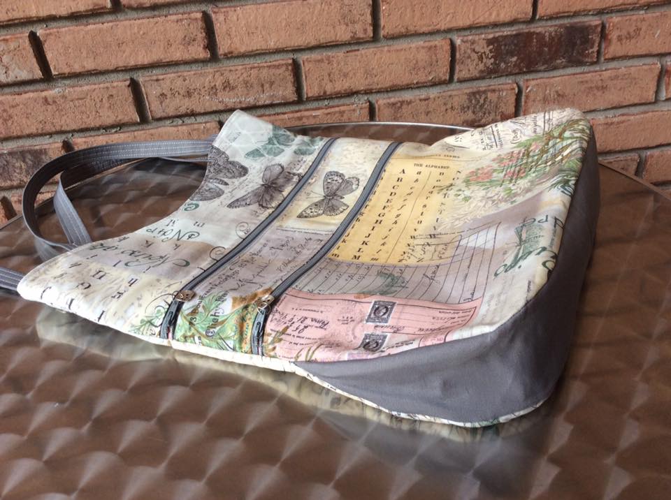 Expedition Tote Sewing pattern   made by Sandra Butler Sawyer