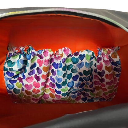 Getaway Bag Paper Sewing Pattern  made by Gladys Tan interior pocket