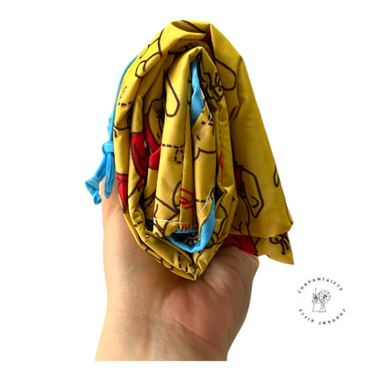 Fold Up Tote - Mini Market Makes PDF Sewing Pattern