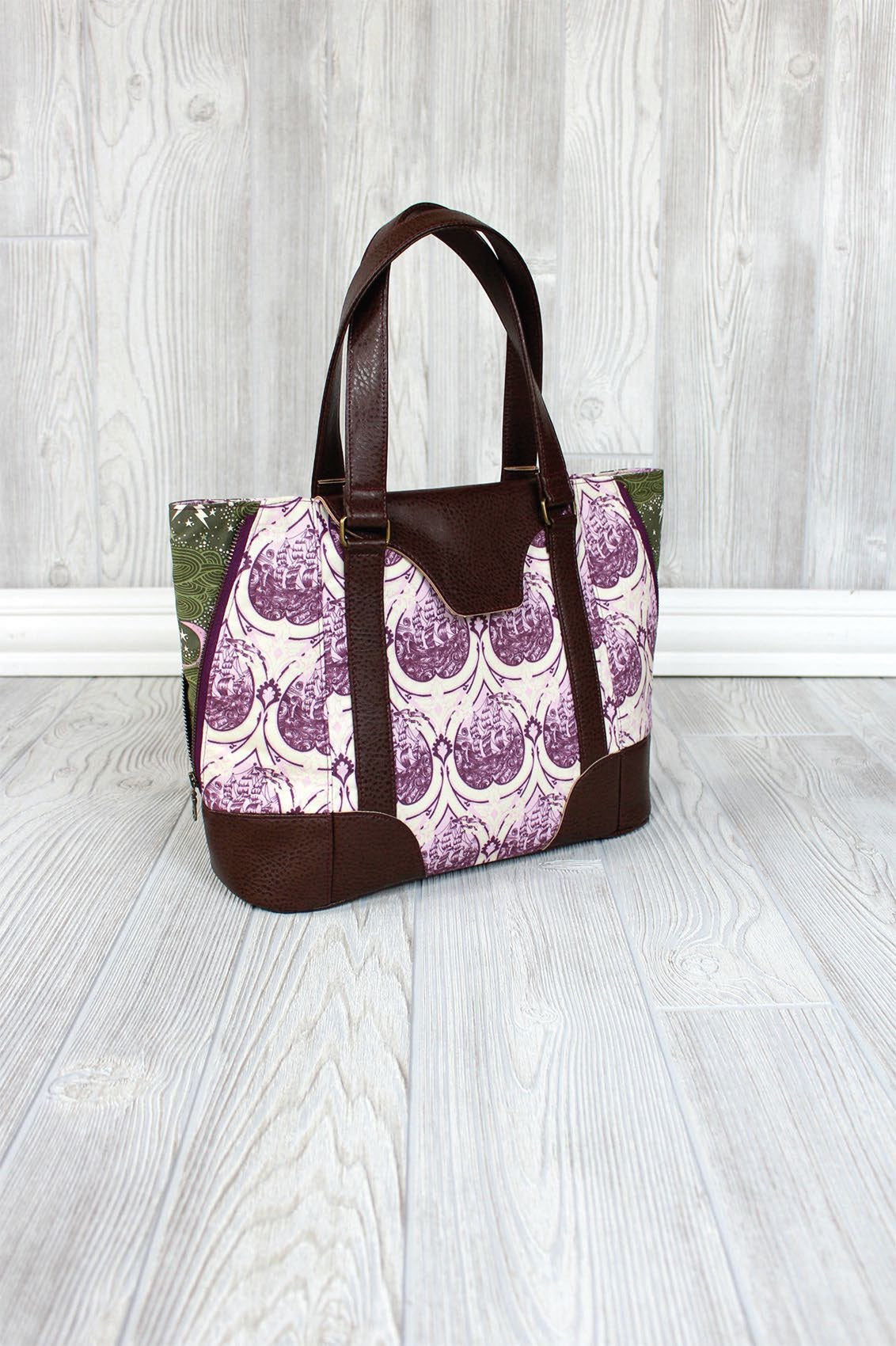 Harriet Expandable Tote Sewing Pattern  Cover image