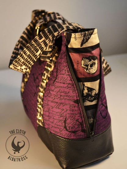 Harriet Expandable Tote Sewing Pattern  made by Crystal Chadwick