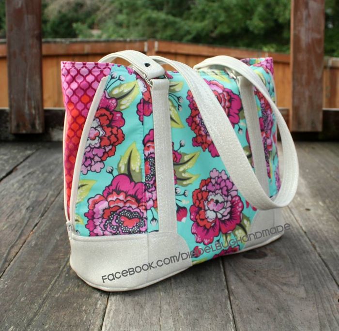 Harriet Expandable Tote Sewing Pattern  made by Diedel Bug Handmade 