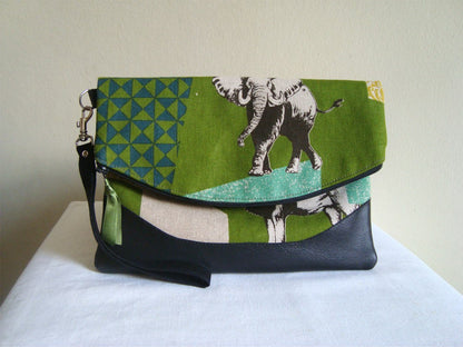 Heidi Foldover Clutch & Wristlet Sewing Pattern  made by Camila Mayumi