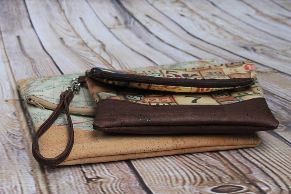 Heidi Foldover Clutch & Wristlet Sewing Pattern  made by Michelle Tripp