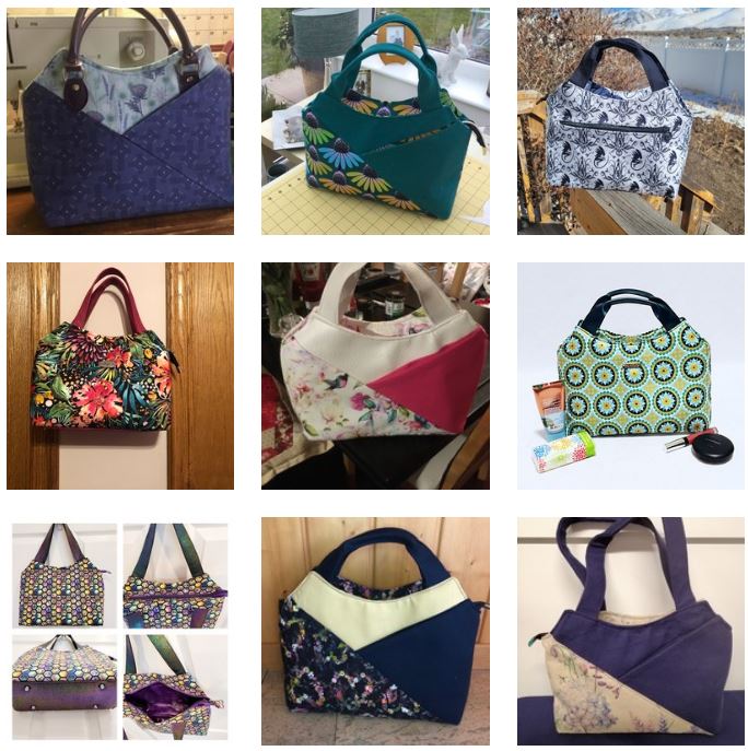 Hope Handbag PDF Sewing Pattern made by Hope Comp 