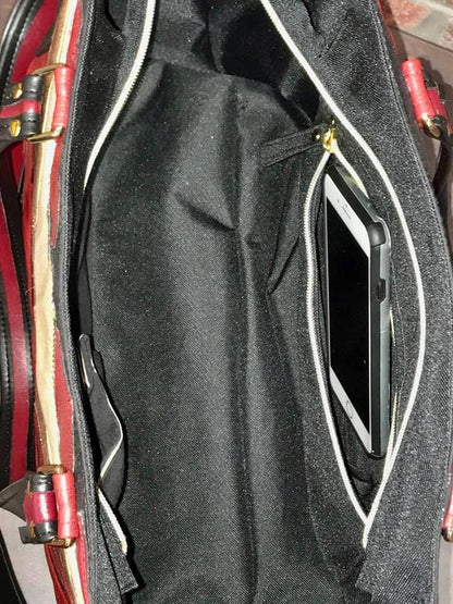 Inside of the fandom-inspired modified Annette, made by Chanova Alcala Mabry from That's Sew Nova & Nova's Knits