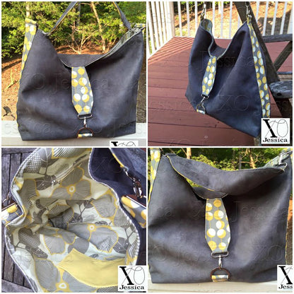 The Reversible Hobo Bag sewing Pattern