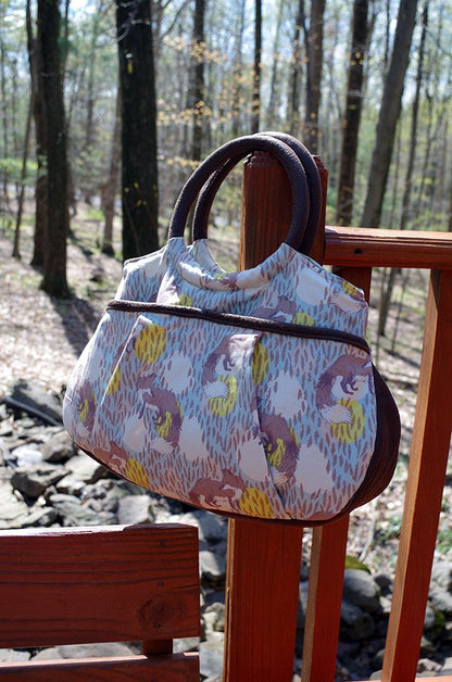 Julie Ring Top Handbag Sewing Pattern front view