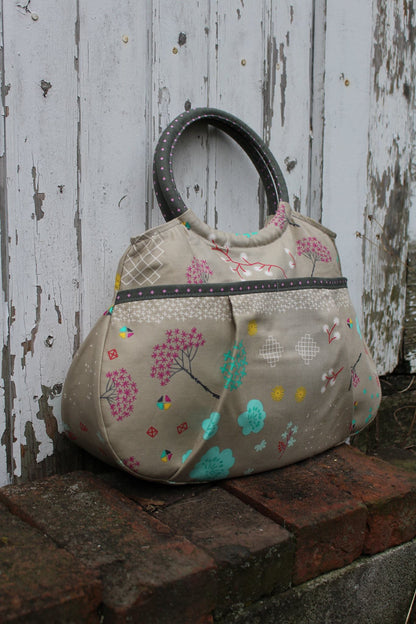 Julie Ring Top Handbag Sewing Pattern made by Jennifer Greene