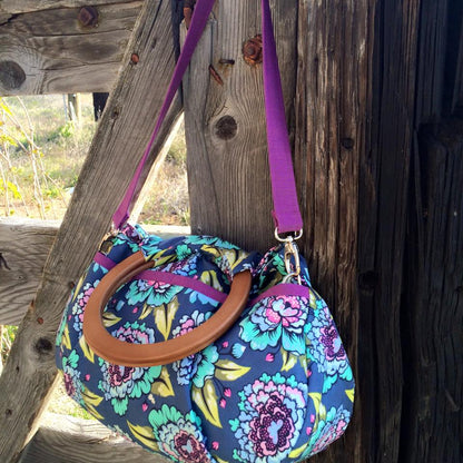 Julie Ring Top Handbag Sewing Pattern made by Jessican Daley