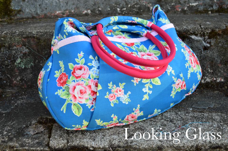Julie Ring Top Handbag Sewing Pattern made by Kylie Chambers Lagmay of Looking Glass