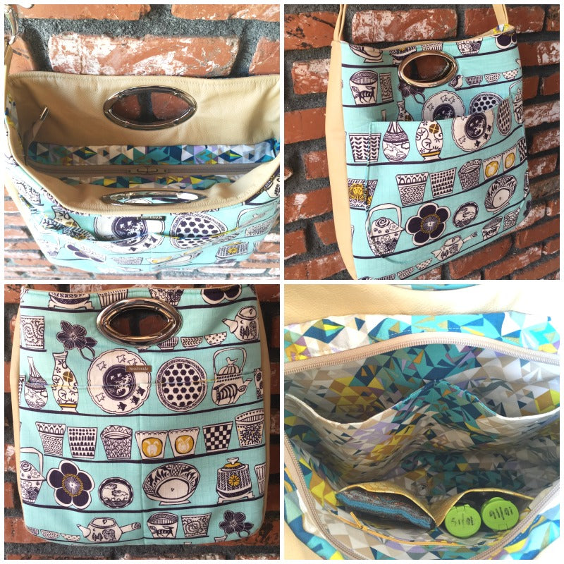 Sewing pattern Window Shopper tote 