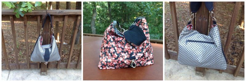 The Reversible Hobo Bag sewing Pattern