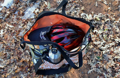  Levi Utility Bag Sewing Pattern made by Allison interior view