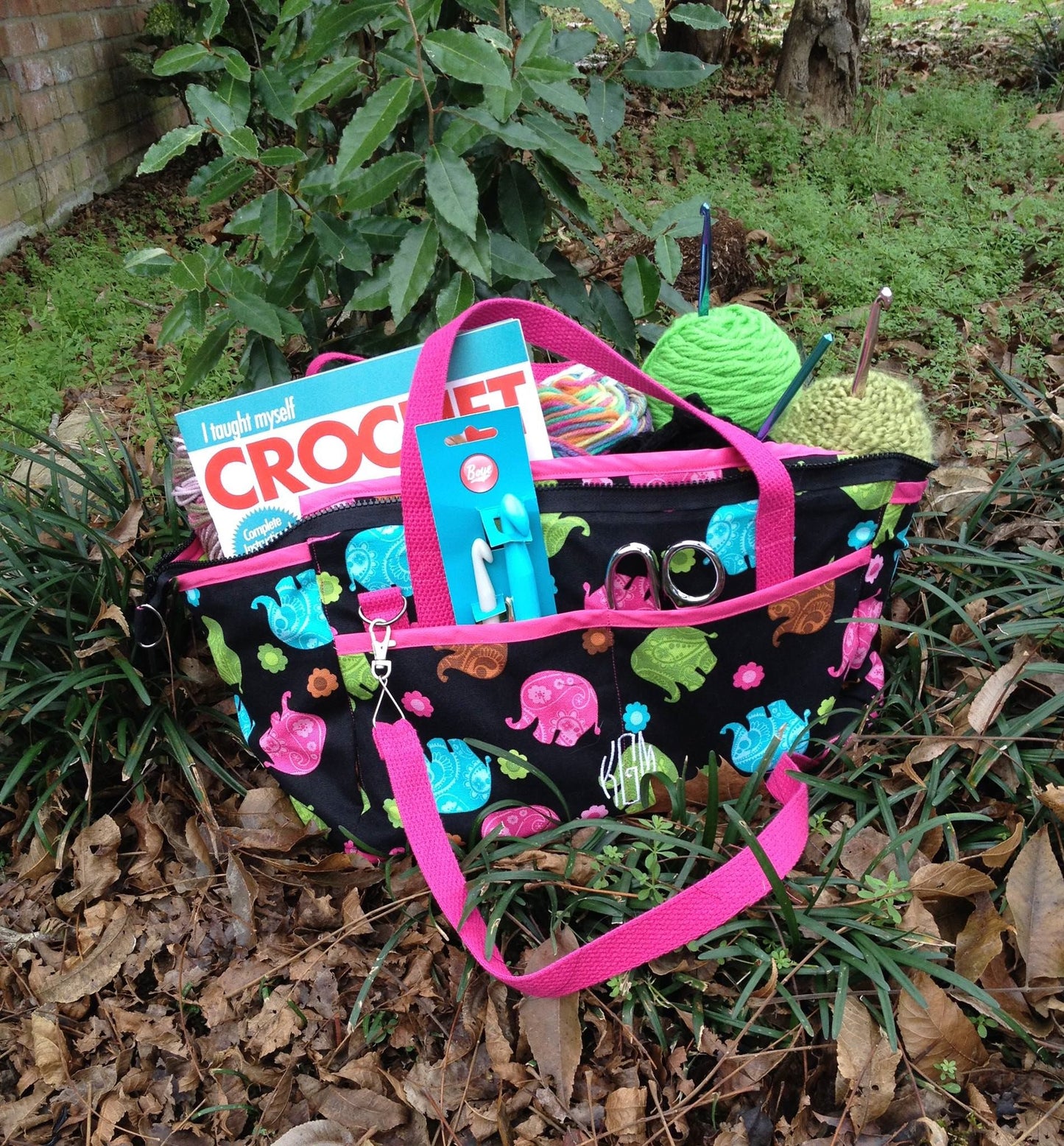  Levi Utility Bag Sewing Pattern made by Gloria wool and crochet 