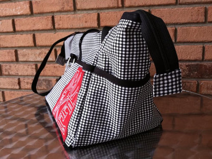  Levi Utility Bag Sewing Pattern made by Sandra side view