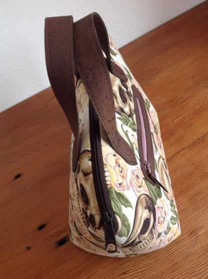 Lola Domed Handbag PDF Sewing Pattern  side view