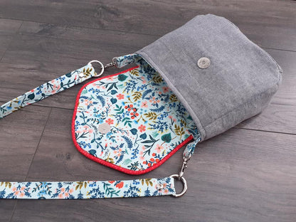 Louise Ambrosi Tonia Mini Moto Bag Sewing Pattern 