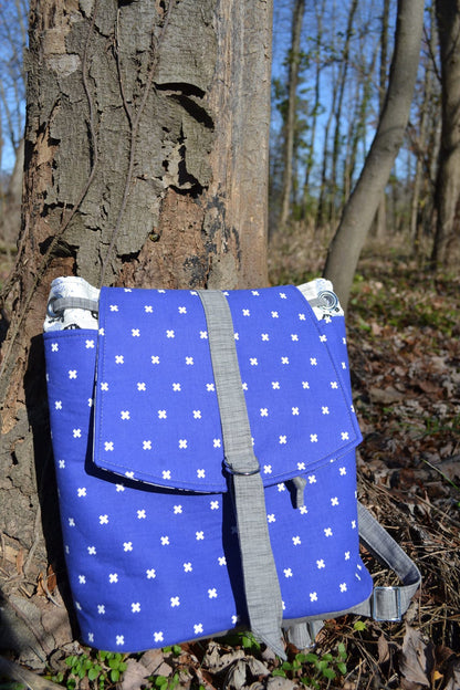 Lucy Backpack Sewing Pattern  made by Crystal Chadwick