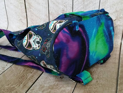 Lucy Backpack Sewing Pattern  made by Melissa Magruder - bottom view