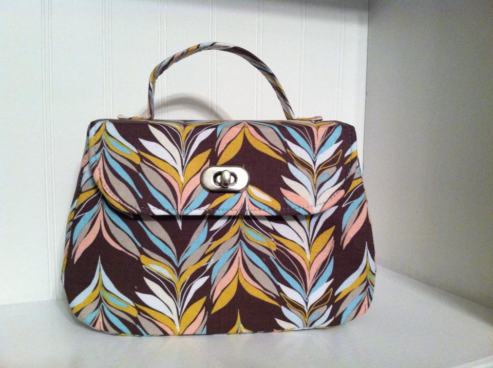 Mabel Vintage Handbag sewing pattern  made by Sandra Butler Sawyer