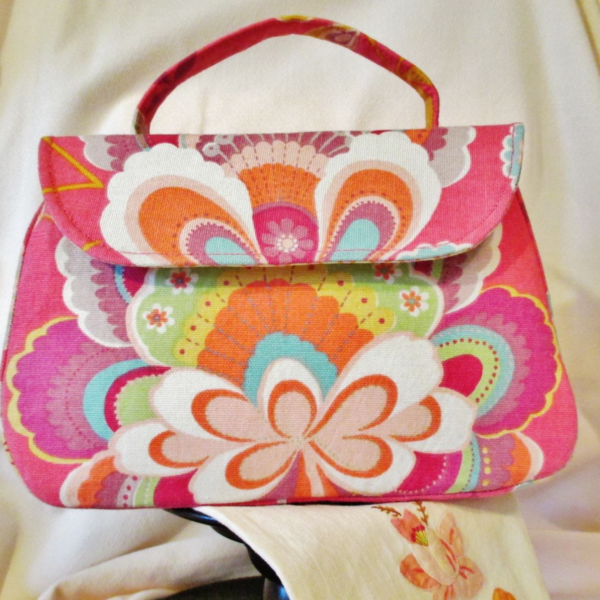 Mabel Vintage Handbag sewing pattern  made by Trish Hanson