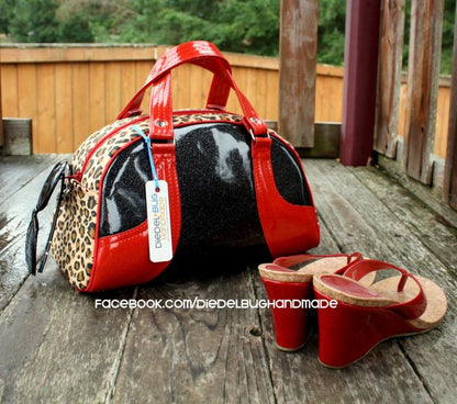 Maisie Bowler Handbag Sewing Pattern made by Erin