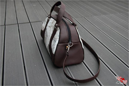 Maisie Bowler Handbag Sewing Pattern made by Maria end view