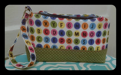 Marianne Clutch & Wristlet Sewing pattern made by Yvon Carr