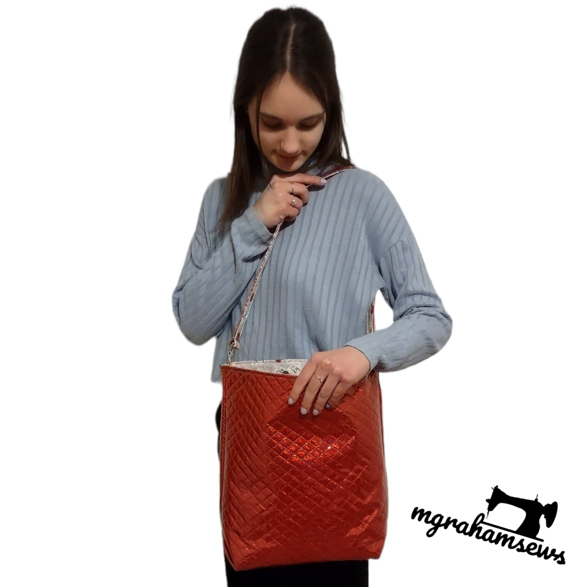 Project Manager Open Top Tote - Mini Market Makes PDF Sewing Pattern