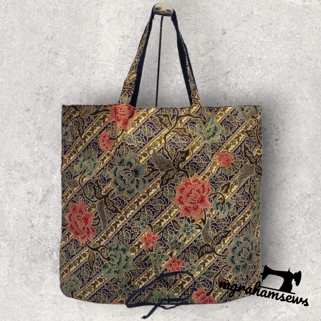 Fold Up Tote - Mini Market Makes PDF Sewing Pattern