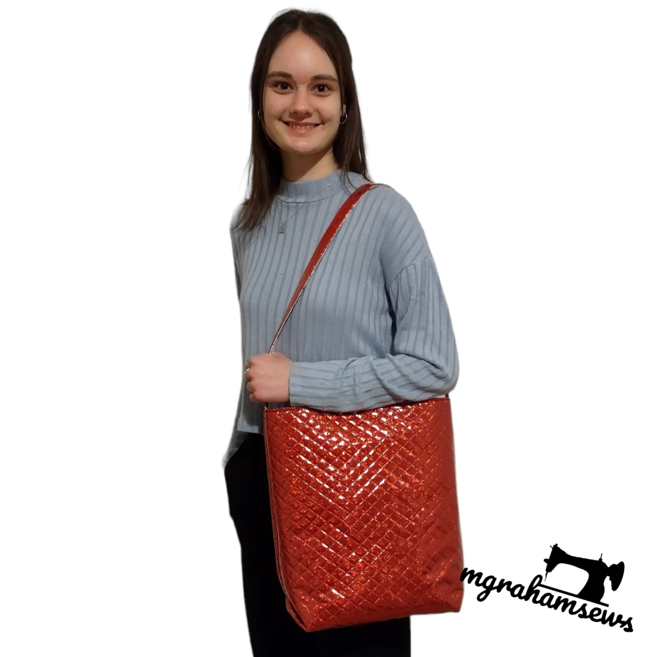 Project Manager Open Top Tote - Mini Market Makes PDF Sewing Pattern