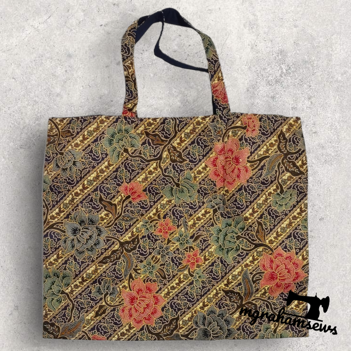 Fold Up Tote - Mini Market Makes PDF Sewing Pattern