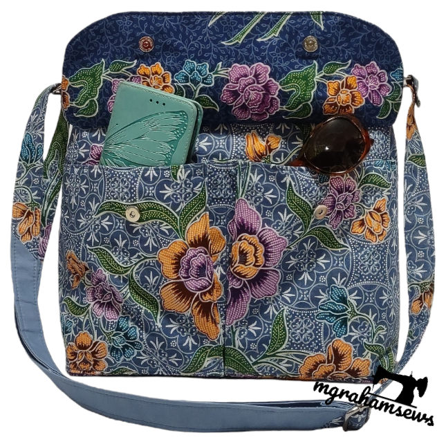 Midi Bag Paper Sewing Pattern made by Michelle Graham14