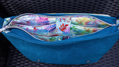 Morgan Messenger Bag PDF Sewing Pattern top view