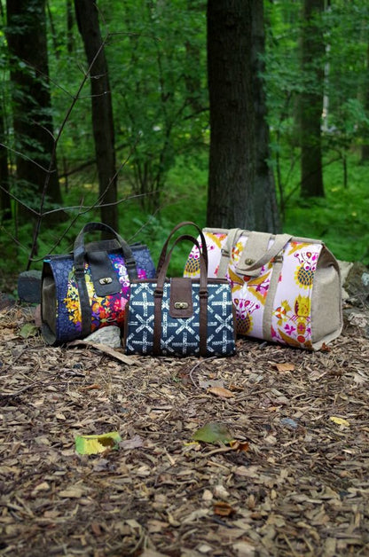 Nora Doctor Bag Sewing Pattern 3 sizes featured