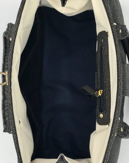 Nora Doctor Bag Sewing Pattern  Chanova Alcala Mabry Novas Knits interior view