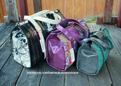 Nora Doctor Bag Sewing Pattern  front cover 3 sizes