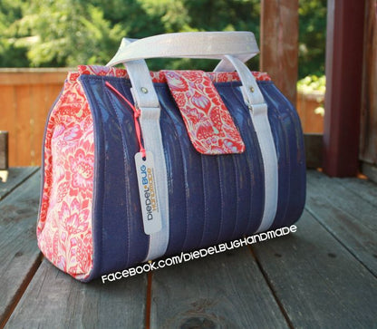 Nora Doctor Bag Sewing Pattern  made by Diedel Bug Handmade 