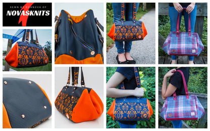Super Nova Satchel PDF Sewing Pattern made by Chanova 