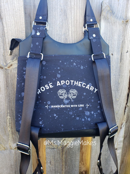 REar view made by Maggie Studio Backpack PDF Sewing Pattern 