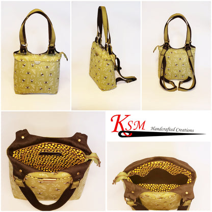 Studio Backpack PDF Sewing Pattern made by Susan McQuone 