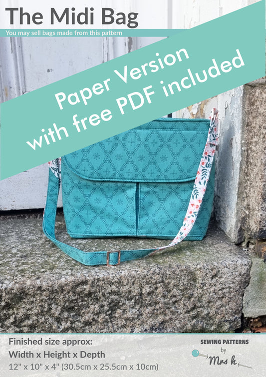 Midi Bag Paper Pattern