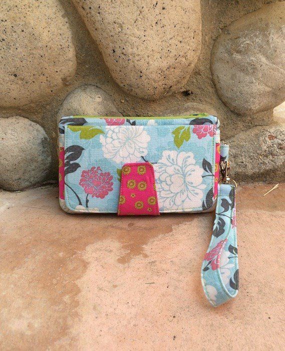 Pearl Wallet Clutch Sewing Pattern  made by Brianne
