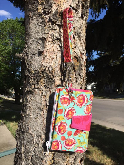 Pearl Wallet Clutch Sewing Pattern  made by Tara Sinclair