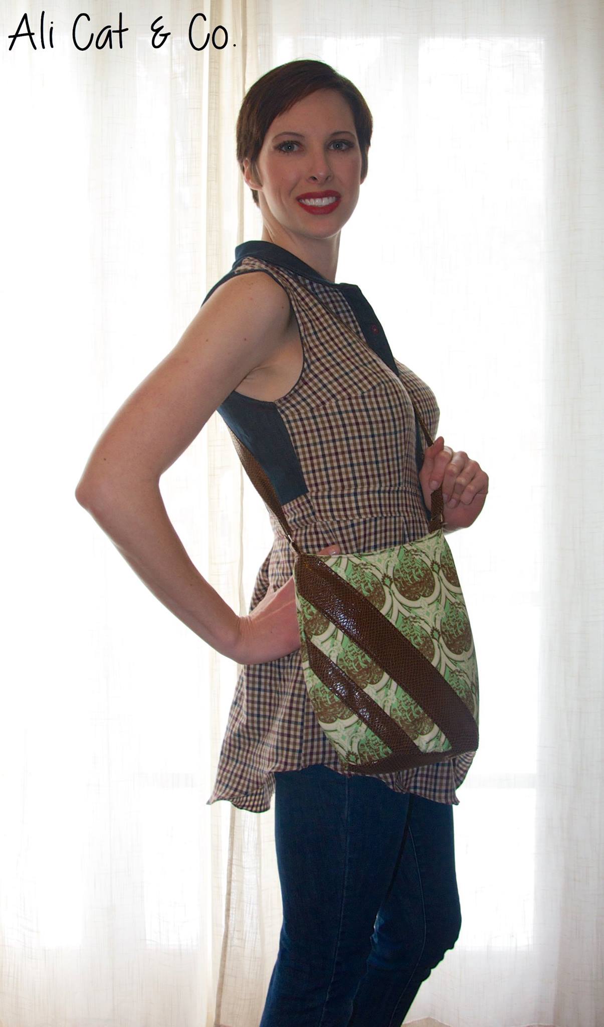 Ramona Mini Hipster sewing pattern  made by Brianne Matlage