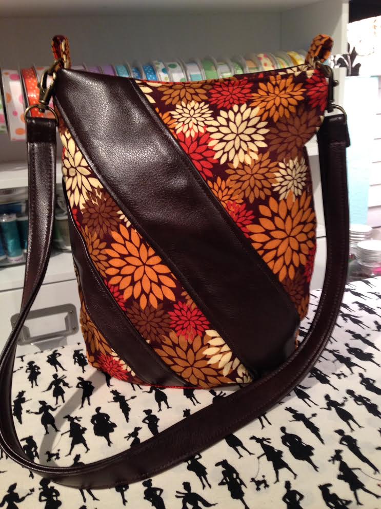 Ramona Mini Hipster sewing pattern  made by Laurette Chandler