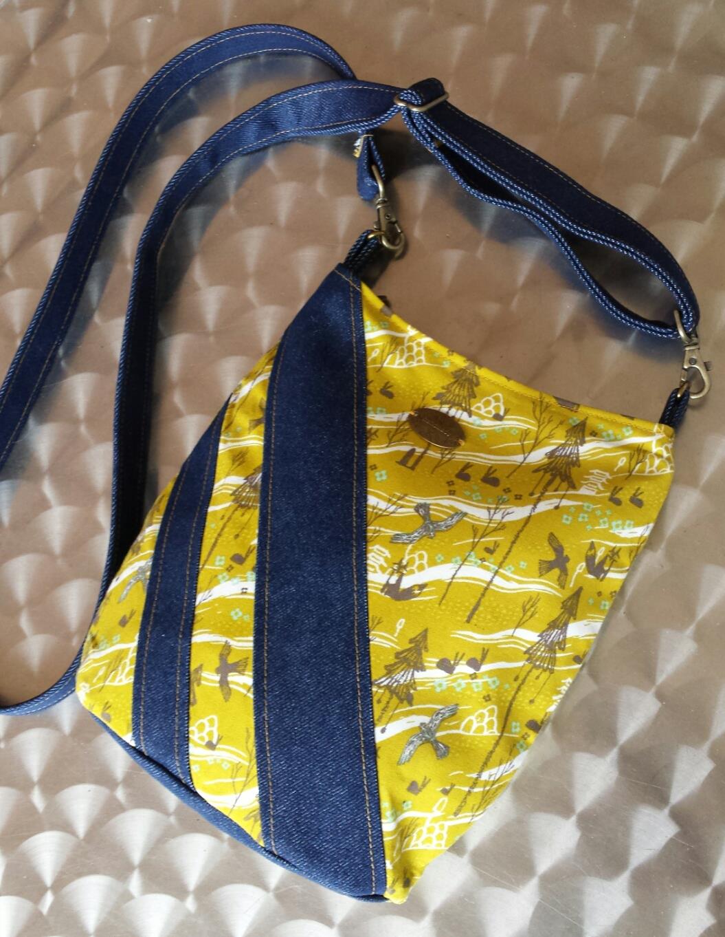 Ramona Mini Hipster sewing pattern  made by Sandra Butler Sawyer with strap